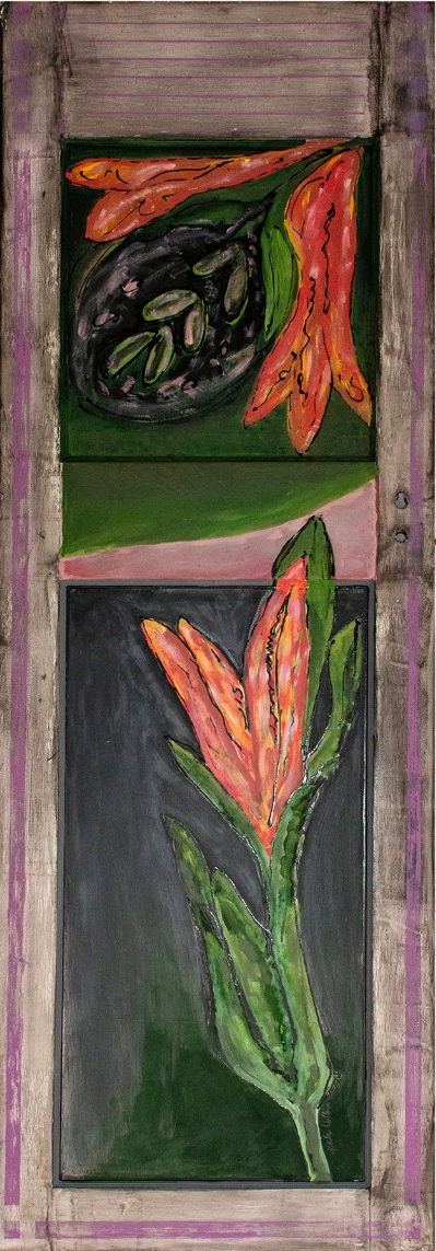 Painted Door by DOORS Artist Karla Collins-Eck