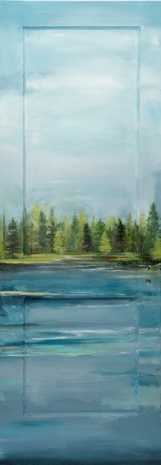 Painted Door by DOORS Artist Lisa Hayden