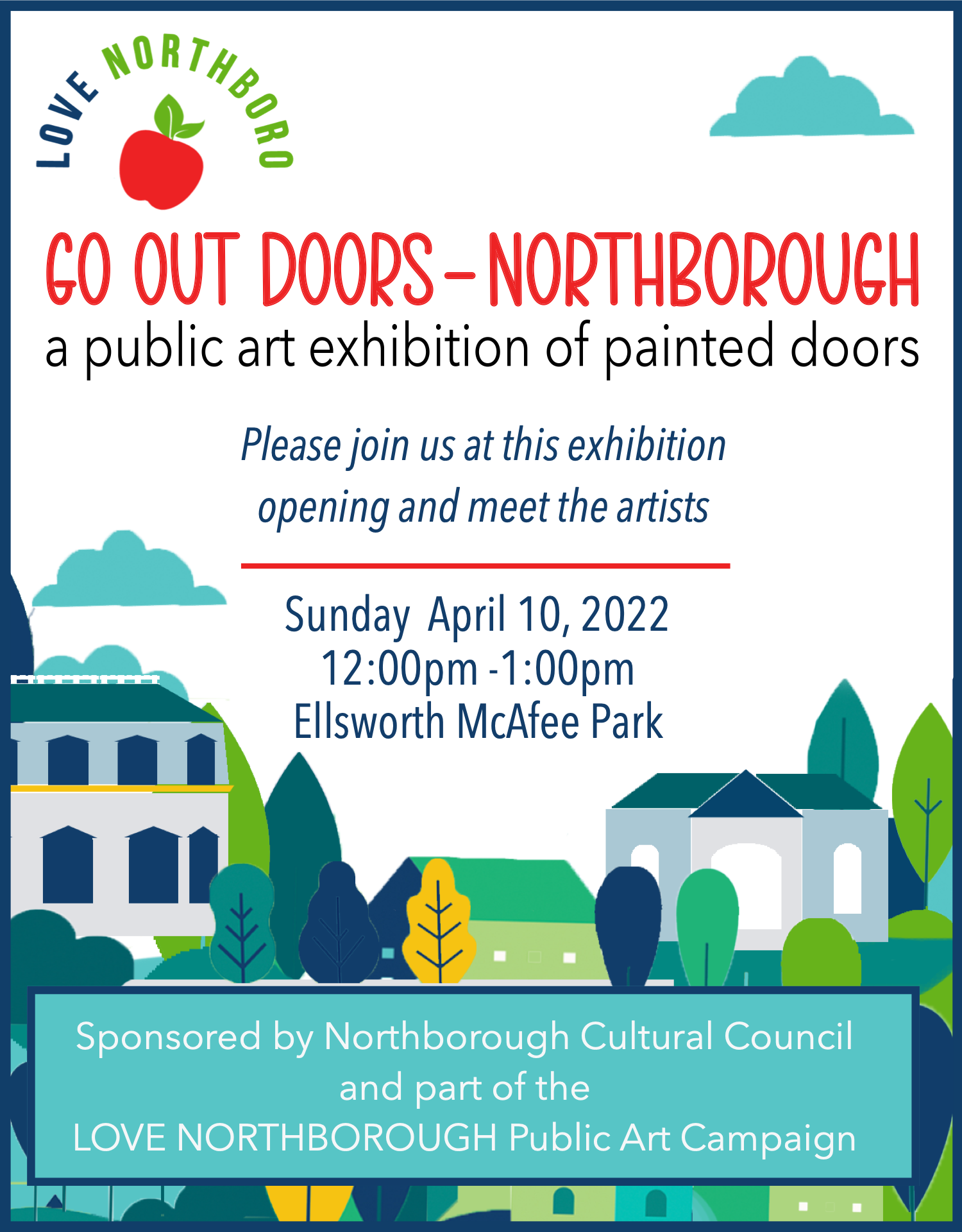 Graphic for 2022 Go Out Doors - Northborough Exhibition