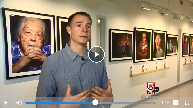 Joe Wallace Discusses Portraits of Dementia Exhibit in WCVB Interview Joe Wallace Discusses Portraits of Dementia Exhibit in WCVB Interview