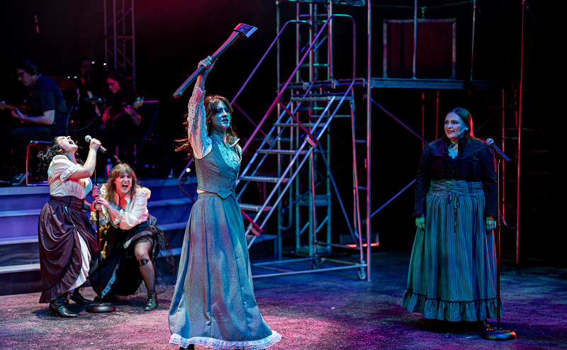 Scenes from Lizzie the Musical - Photo by Jim Sabitus 