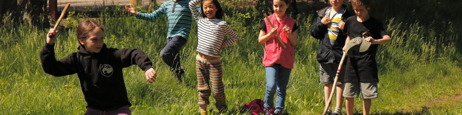 Ninjas in Nature Camp by Pam Ellertson