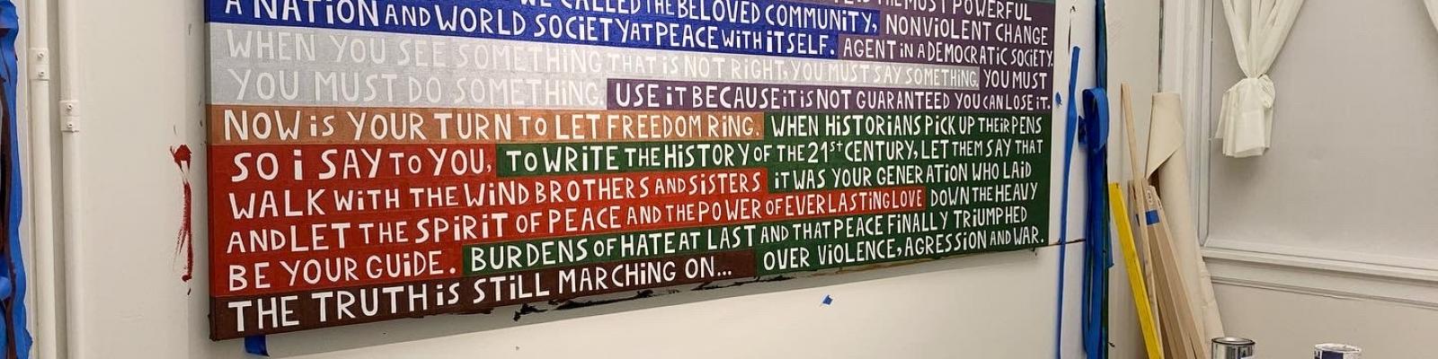 John Lewis Mural 2020 by Artcubator Artist Julia Cseko John Lewis Mural 2020 by Artcubator Artist Julia Cseko