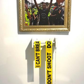 Work by Cedric Douglas in The Colored Museum: Past, Present, Future gallery