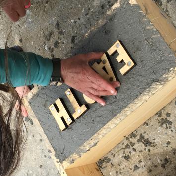 Earth Press Project Process Photo 4