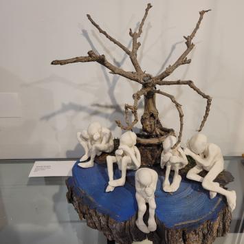 Earth Month Sculpture by David Smyth