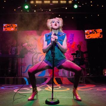 Kirk Vanda as Hedwig. Photo by Briana Gately