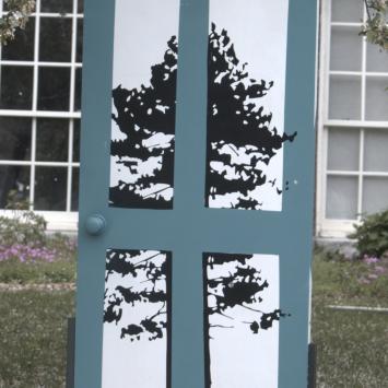 Over-On-and-Under artdoor by Liz Helfer