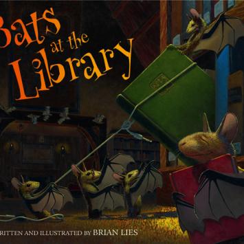 Brian Lies - Bats at the Library Cover