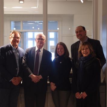 MCC Delegation Visits Umbrella Construction