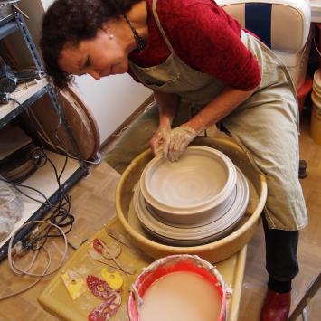 Ceramic artist