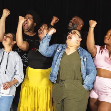 Director Pascale Florestal and The Colored Museum Cast by Gillian Gordon