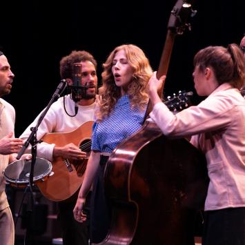 Lake Street Dive photographed by Ron Mann