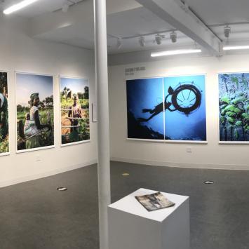Scenes from the Sustainable Solutions exhibition
