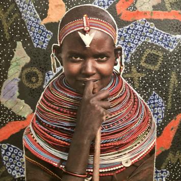 Work by Ife Franklin in The Colored Museum: Past, Present, Future Gallery 