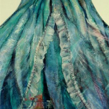 The Pearl Necklace, Oil on Canvas by Ann Emerson, 2008, 34 x 24