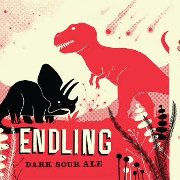 Idlehands Endling Label - Artwork by James Weinberg